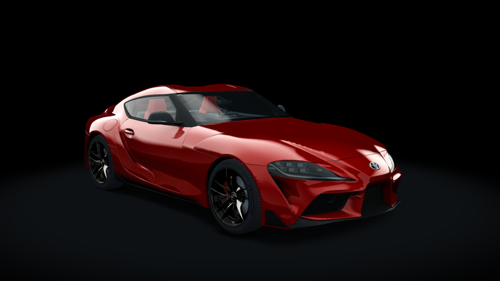 Toyota Supra GR '19, skin Renaissance Red 2.0