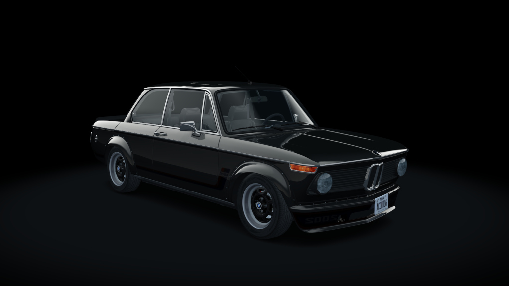 BMW 2002 Turbo, skin Schwarz