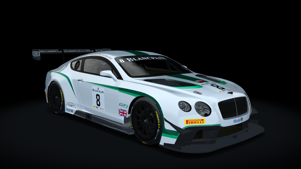 Bentley Continental GT3, skin 1