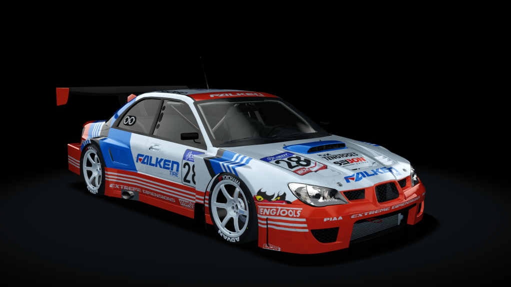 Subaru Impreza Time Attack, skin 02