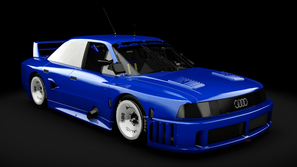 Audi 90 Quattro IMSA GTO (1989), skin happy_blue