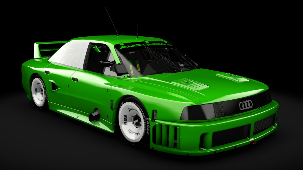 Audi 90 Quattro IMSA GTO (1989) - Online Optimised, skin lime_green