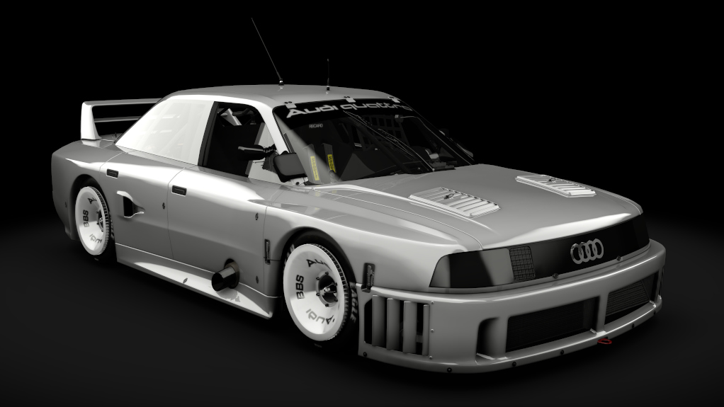 Audi 90 Quattro IMSA GTO (1989) - Online Optimised, skin metallic_sterling_silver