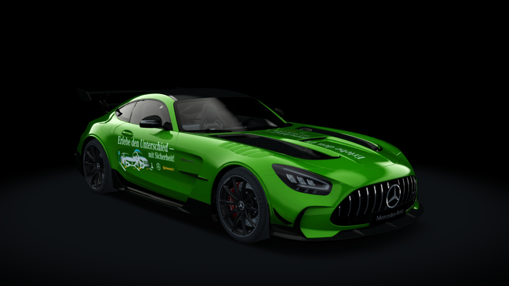 Mercedes-Benz AMG GT Black Series, skin green_hell_magno