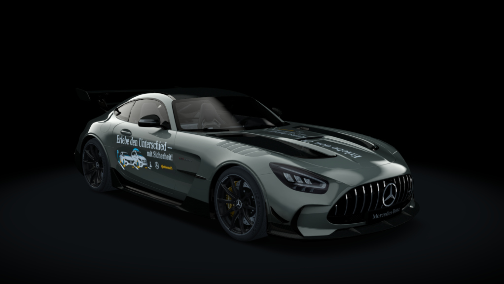 Mercedes-Benz AMG GT Black Series, skin mojave_silver