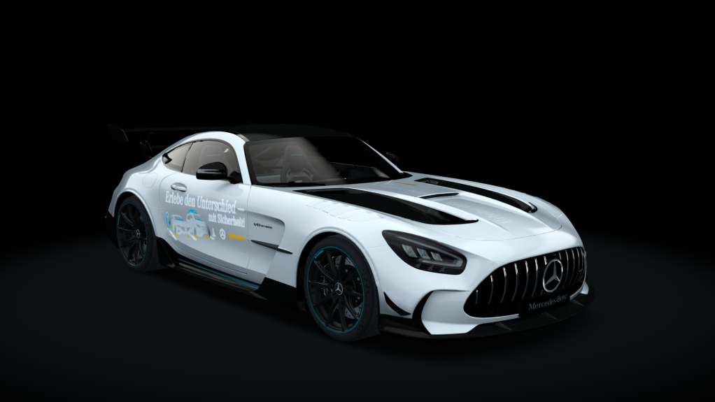 Mercedes-Benz AMG GT Black Series, skin project_one_black