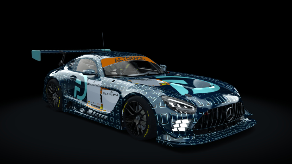 Mercedes AMG Evo 2020, skin 24h_989_dxracing