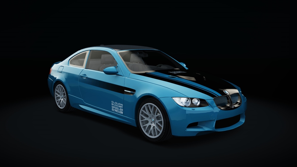 BMW M3 E92 Step1, skin Atlantis_metallic