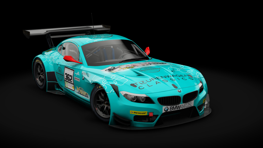 BMW Z4 GT3 AbA, skin 24h_362_TW_Golden1