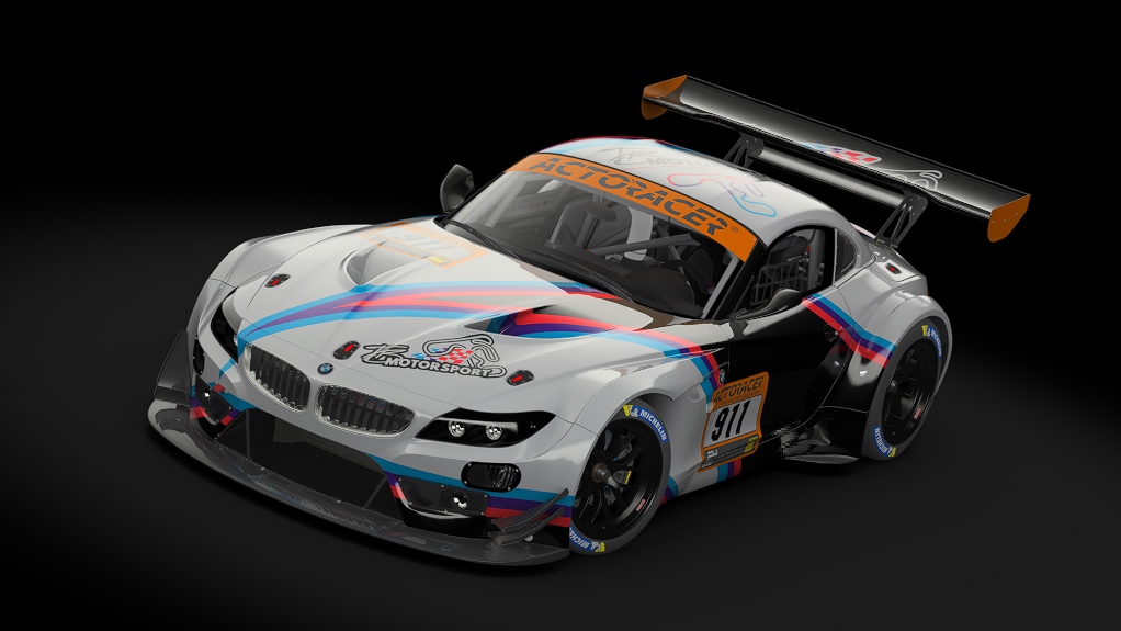 BMW Z4 GT3 CF, skin N24H_TB-Motorsport_911