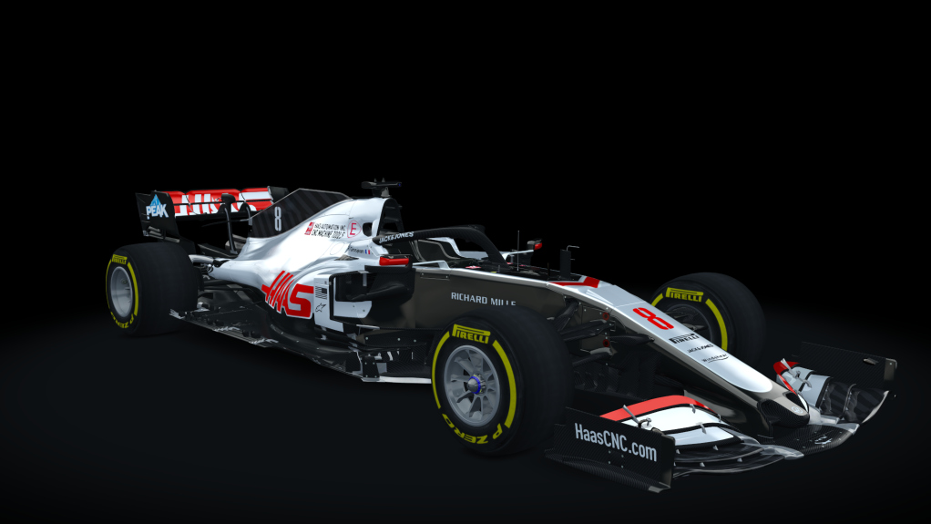 F1 2020 Haas, skin Grosjean