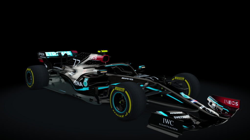 F1 2020 Mercedes, skin 0Bottas