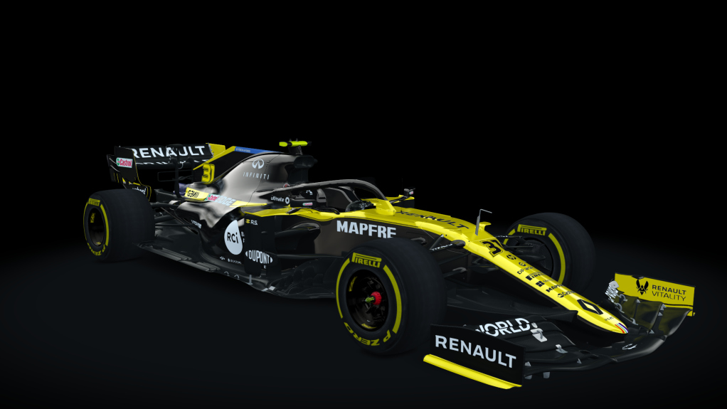 F1 2020 Renault, skin Ocon