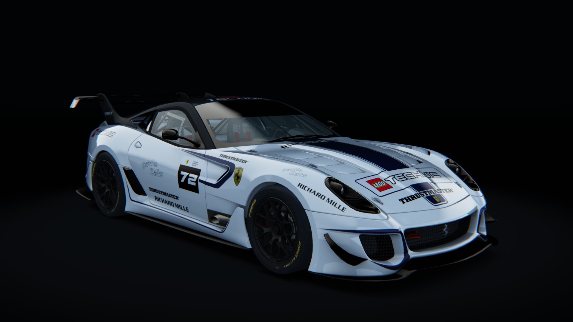 Ferrari 599XX EVO, skin fes_2021_72_white