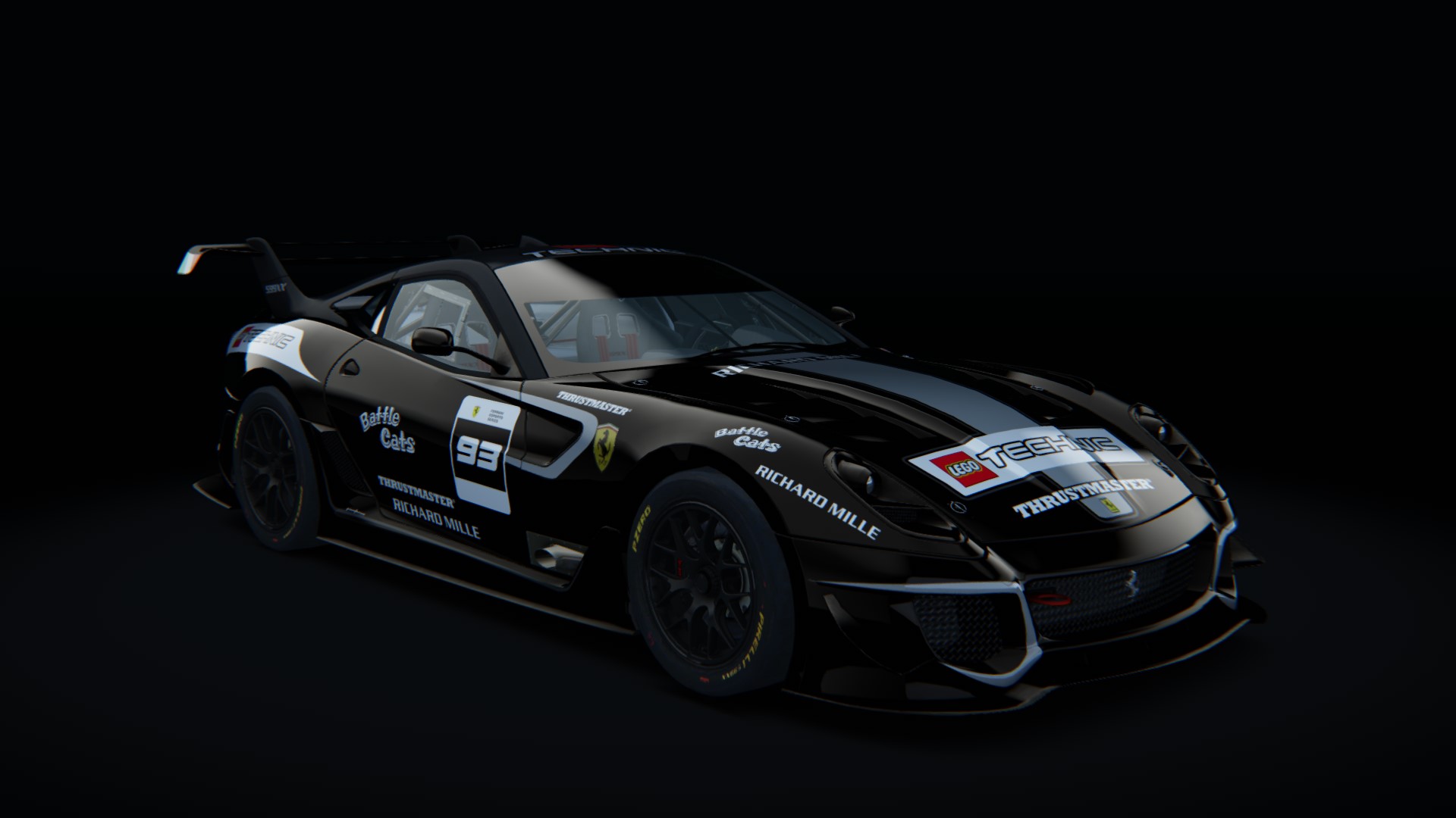 Ferrari 599XX EVO, skin fes_2021_93_black