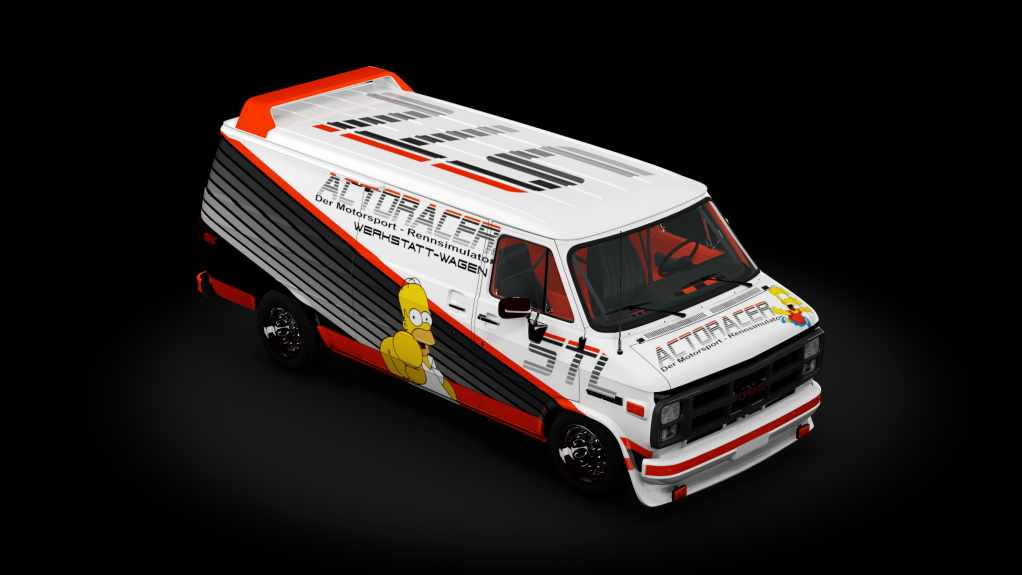 GMC Vandura 1500 S1 c7r, skin stl