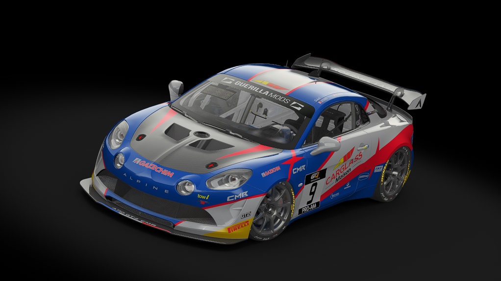 Alpine A110 GT4, skin rm_gt4_european_series_2019_cmr_9