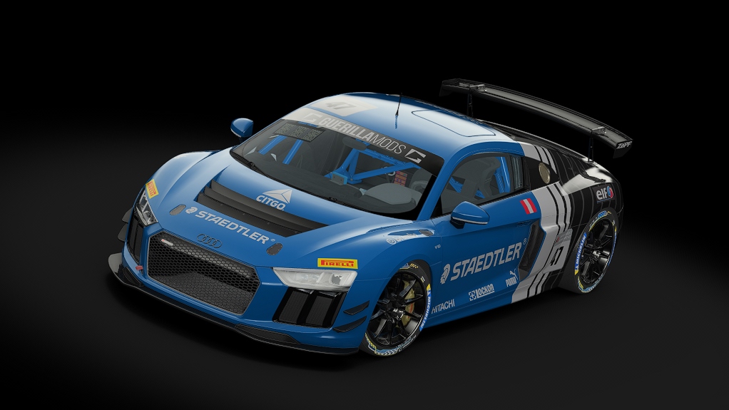 Audi R8 LMS GT4, skin 47-staedtler