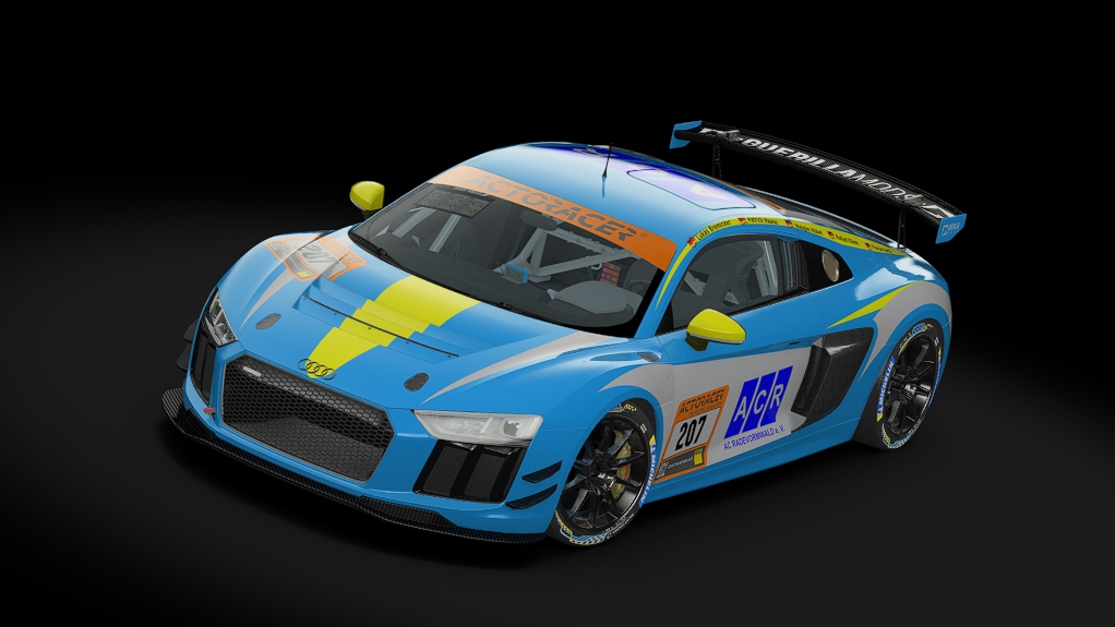 Audi R8 LMS GT4, skin N24H_AC_Radevormwald_2_207