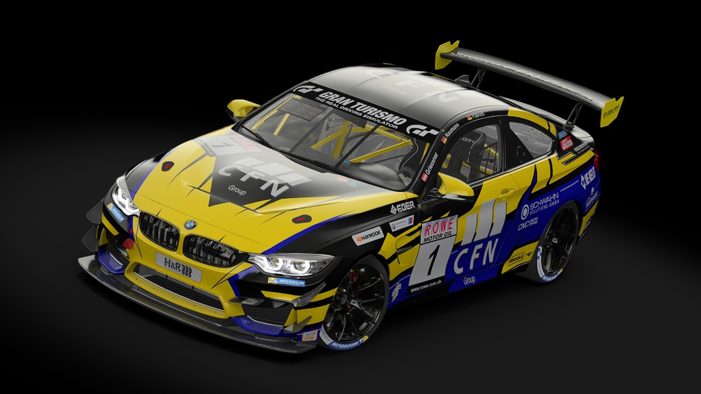 BMW M4 GT4, skin 2020 Adrenalin Motorsport #1