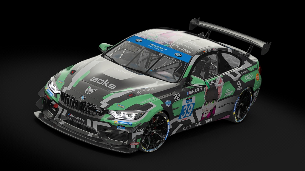 BMW M4 GT4, skin Elrontur