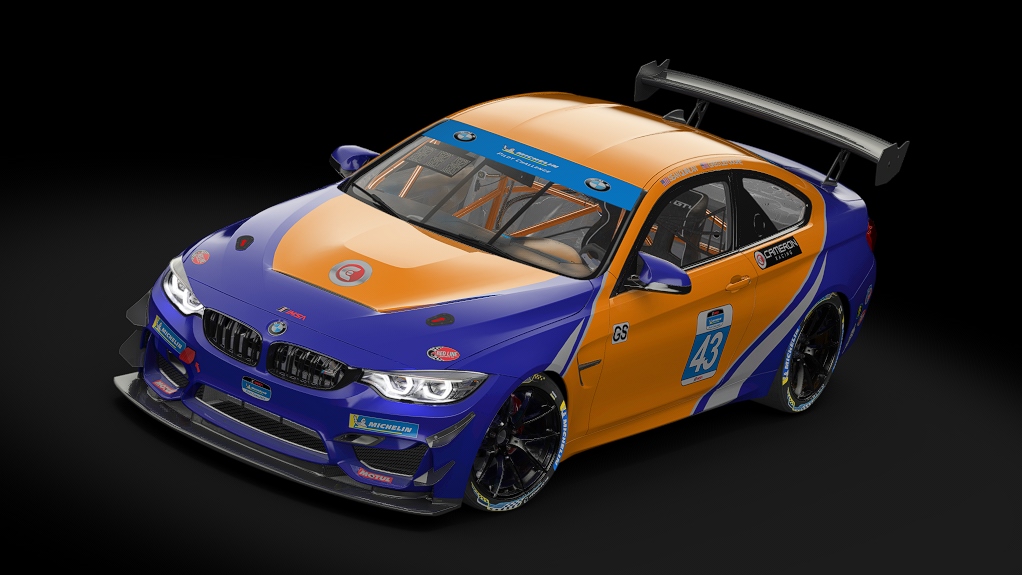 BMW M4 GT4, skin Stephen_Cameron_Racing_43