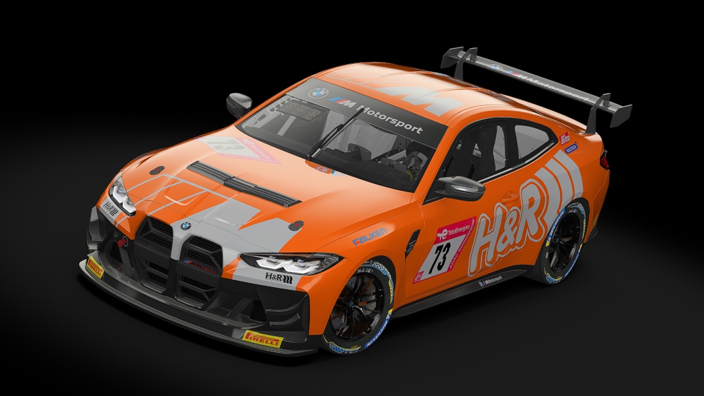 BMW M4 GT4 G82, skin 73_BMW_M_Team_RMG