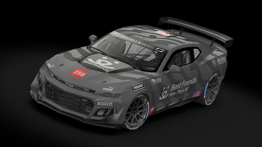 Chevrolet Camaro GT4.R, skin 259-bestfriends