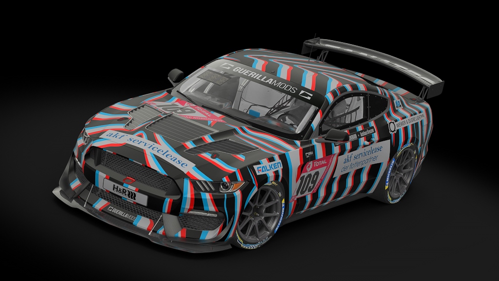 Ford Mustang GT4, skin 109_ovr_racing