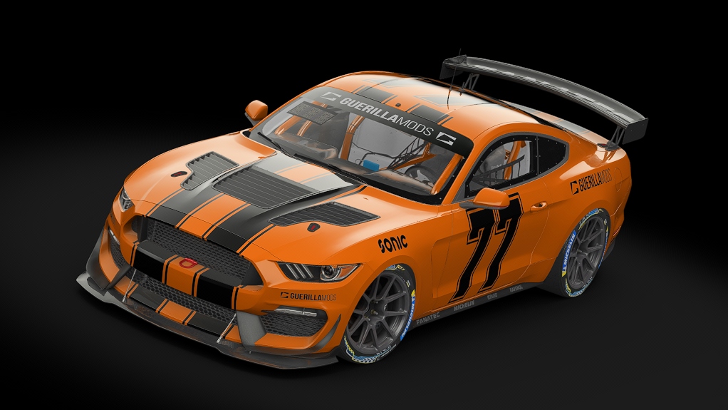 Ford Mustang GT4, skin 77_guerilla_racing