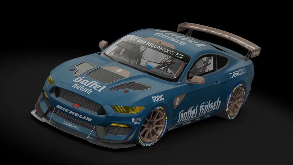 Ford Mustang GT4, skin 8_gaffel