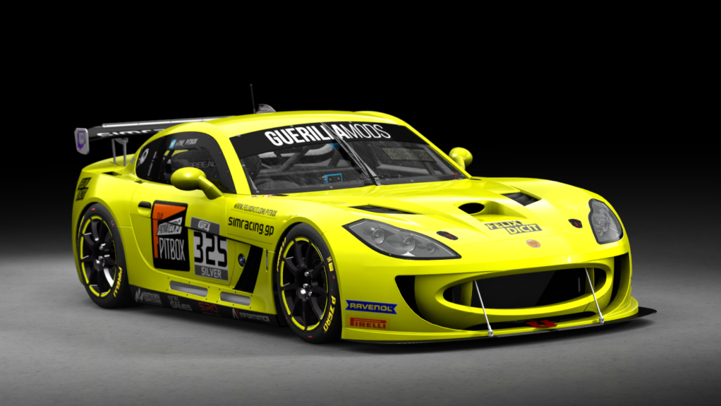 Ginetta G55 GT4, skin me_gt4_european_series_ttp_ginetta_JONGEN_325