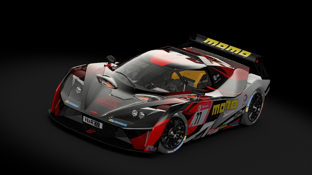 KTM X-BOW GT4, skin gt4_n24h_momo_racing_77