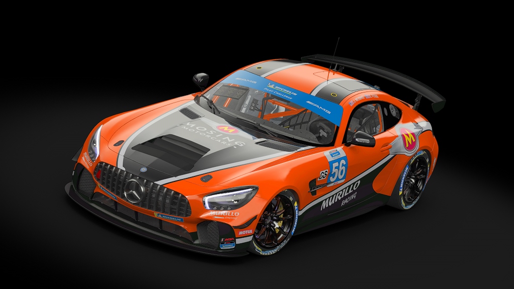 Mercedes AMG GT4, skin 2022_Murillo_Racing_56