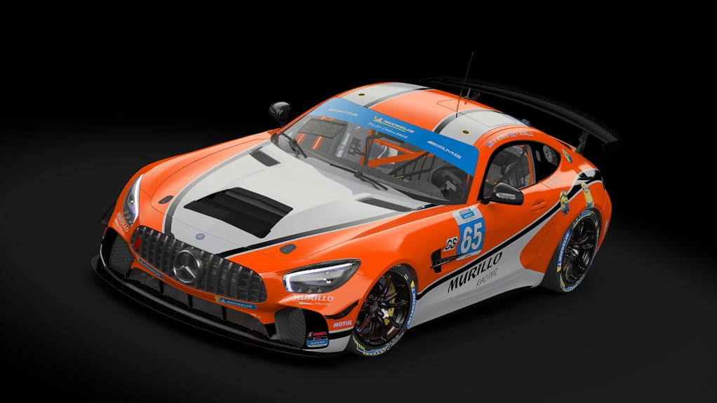 Mercedes AMG GT4, skin 2022_Murillo_Racing_65