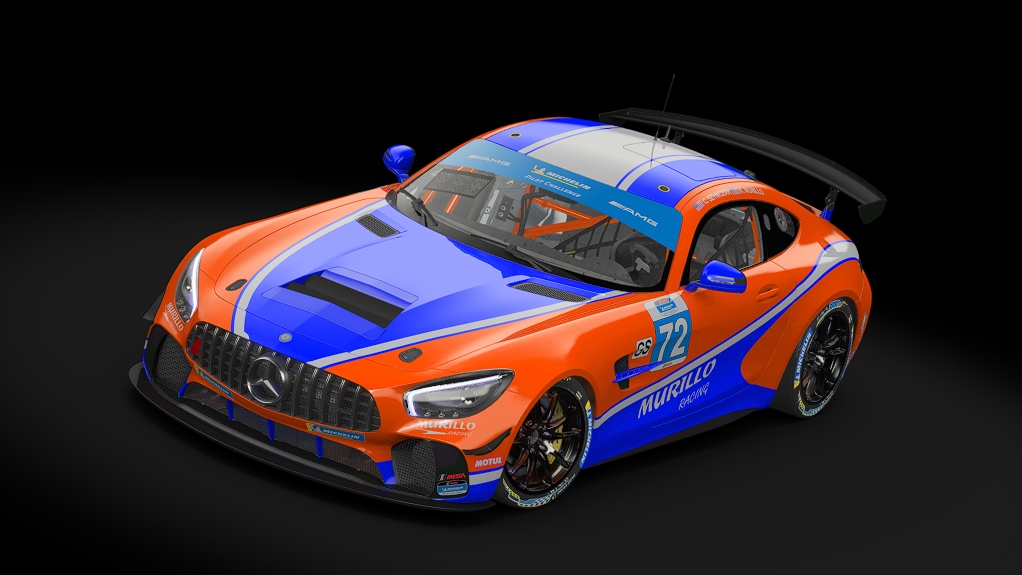 Mercedes AMG GT4, skin 2022_Murillo_Racing_72