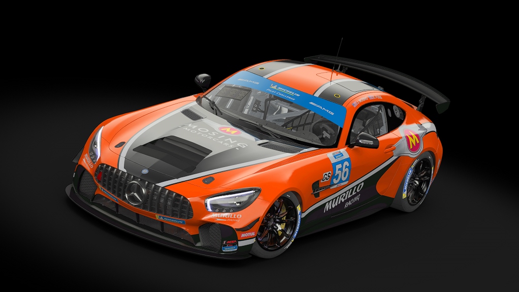 Mercedes AMG GT4, skin Murillo_Racing_56