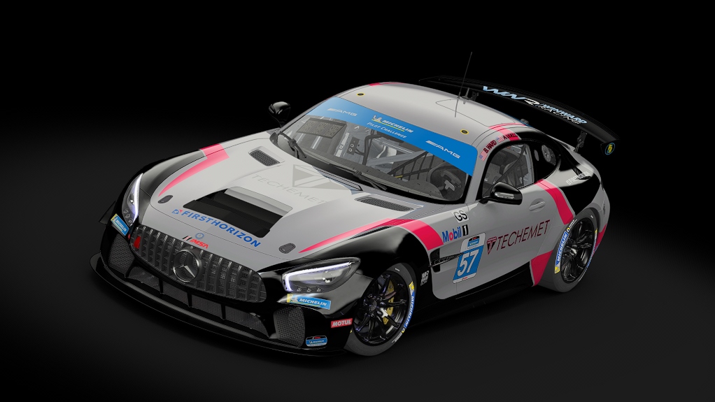 Mercedes AMG GT4, skin Winward Racing - 57