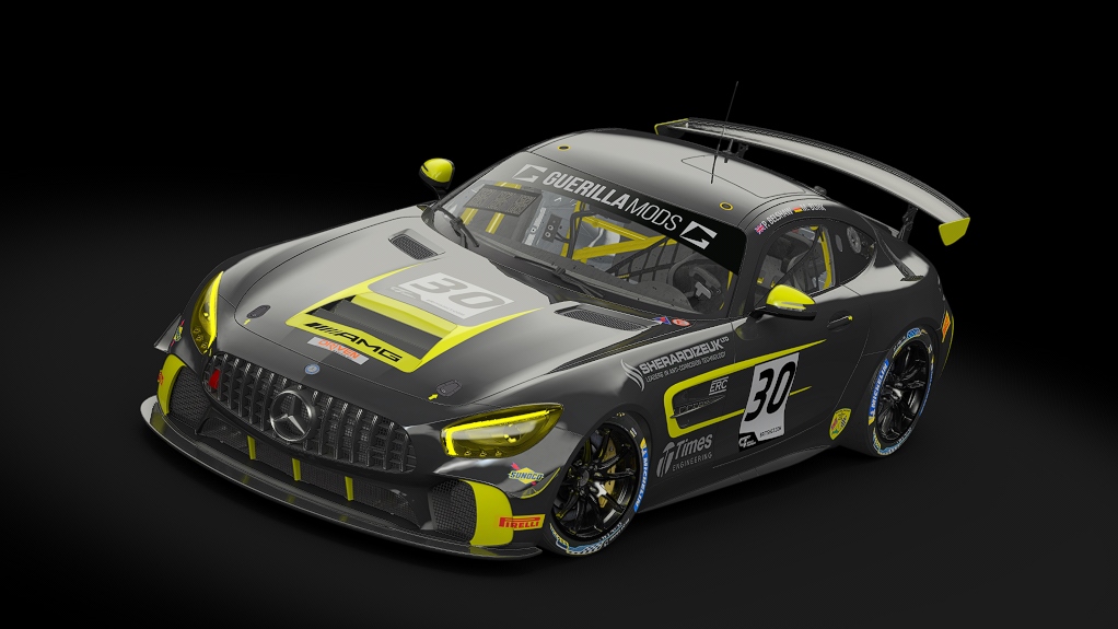 Mercedes AMG GT4, skin british_gt_championship_2019_ERC_30