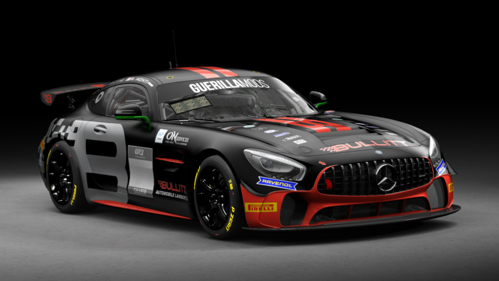 Mercedes AMG GT4, skin gt4_european_series_bullit_motorsports_66