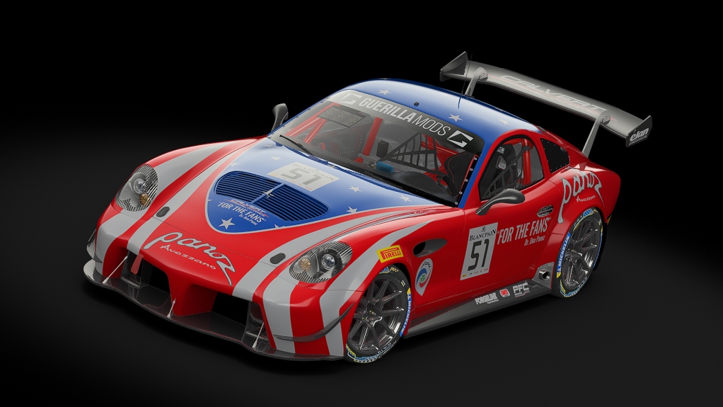 Panoz Avezzano GT4, skin for_the_fans