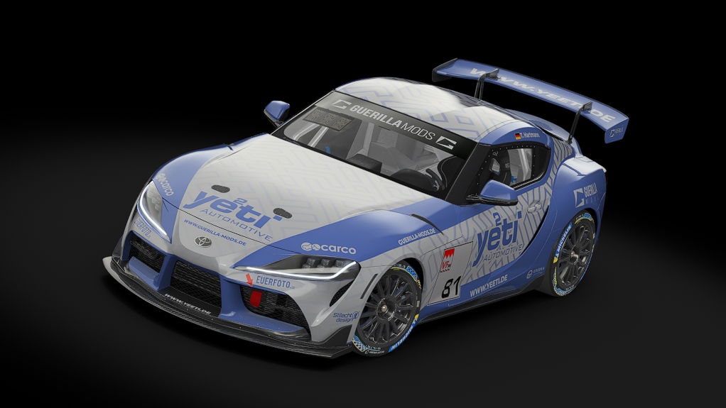 Toyota Supra GT4, skin 81_Timo_Hartmann