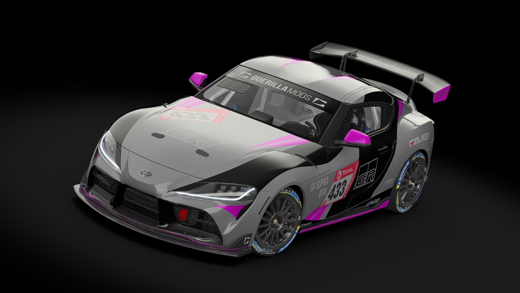 Toyota Supra GT4, skin GR_Racing_Pink