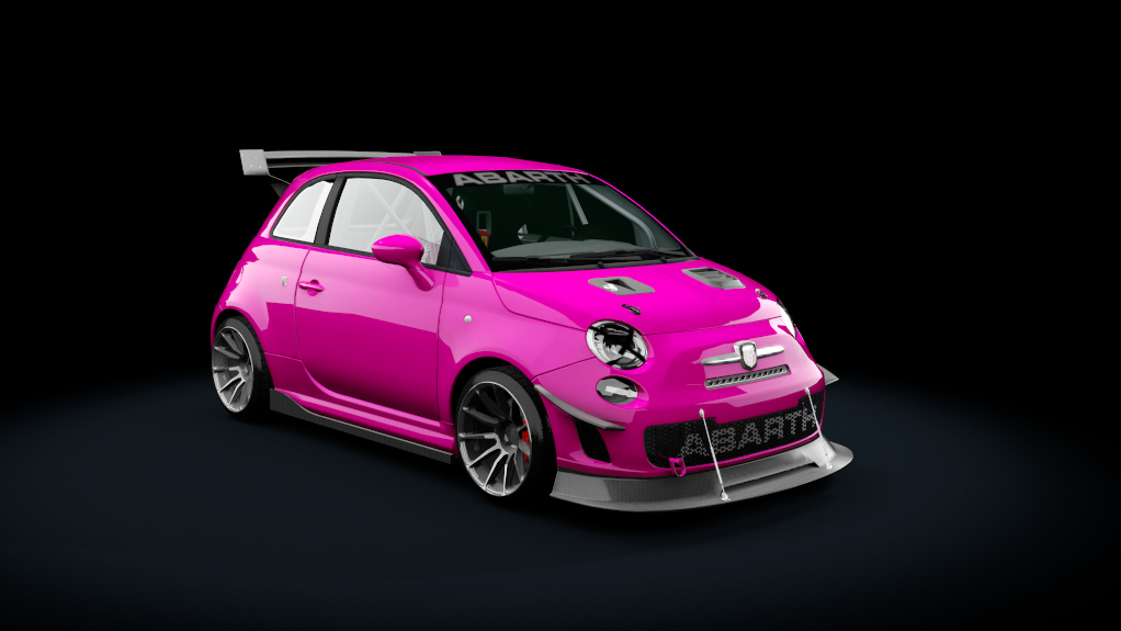 Abarth 500 Stage 4, skin pink