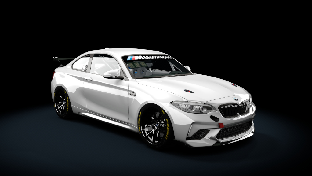 BMW M2 CS Racing, skin 00_Alpine_White