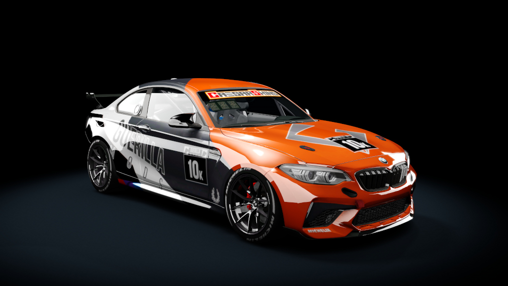 BMW M2 CS Racing, skin 10k_GuerillaMods