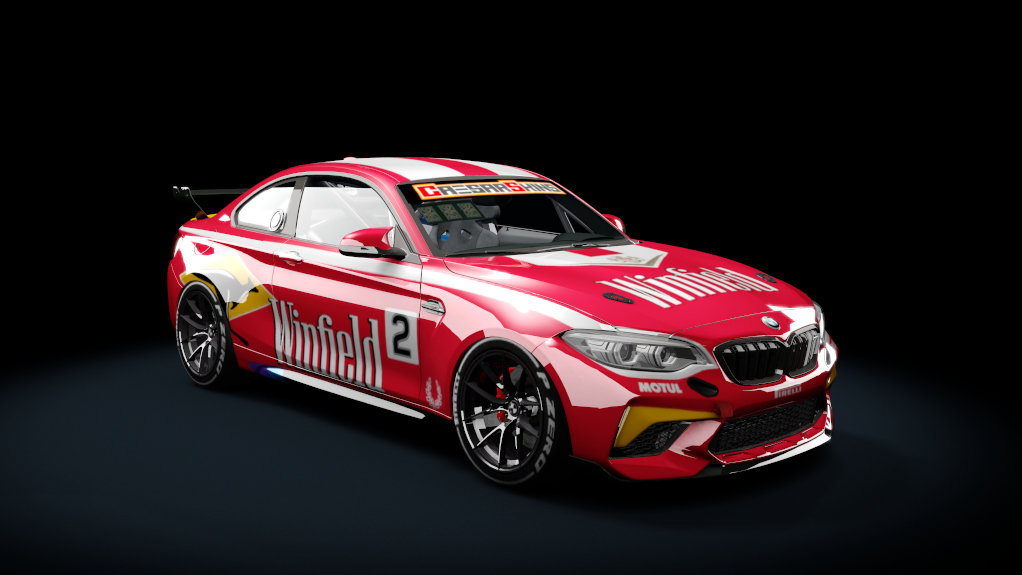 BMW M2 CS Racing, skin Winfield