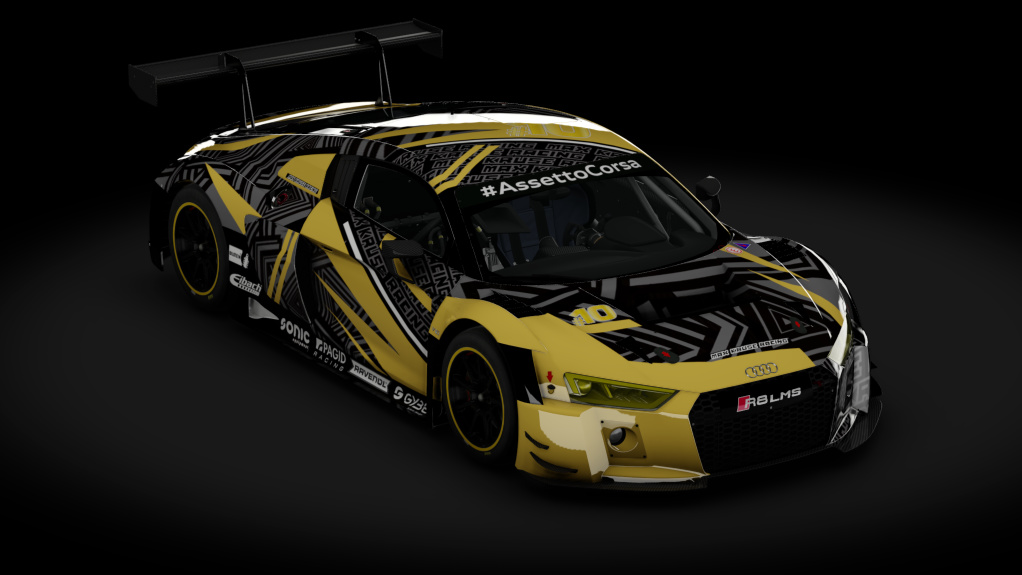 Audi R8 LMS 2016, skin mkr