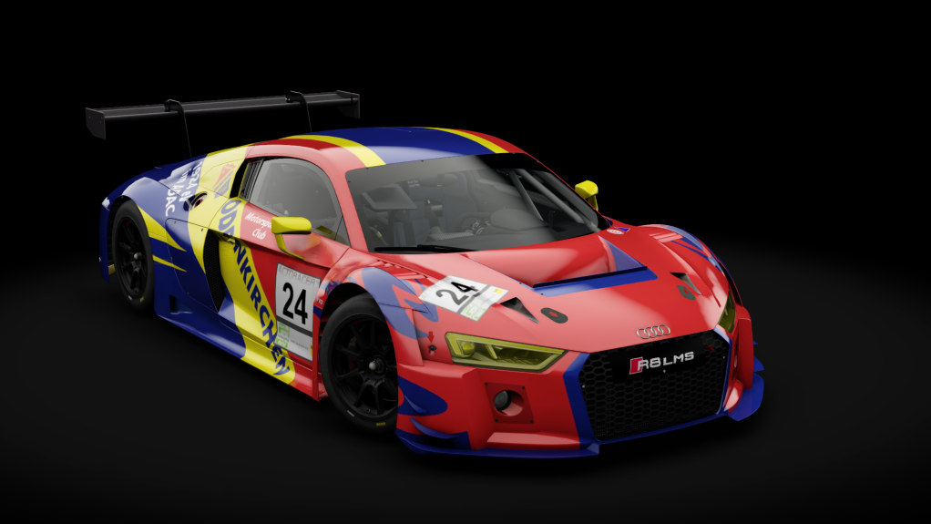 Audi R8 LMS 2016 AbA, skin 24h_24_MSCO