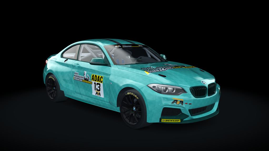 BMW M235i Racing, skin 13_adac_nordbayern